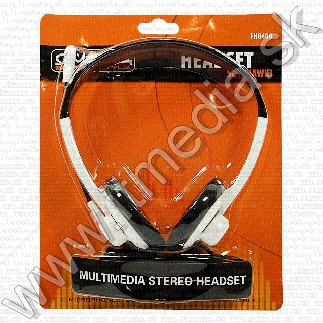 Image of Freestyle PC Headset FH8400 Fekete-Fehér (EOL) (IT8378)